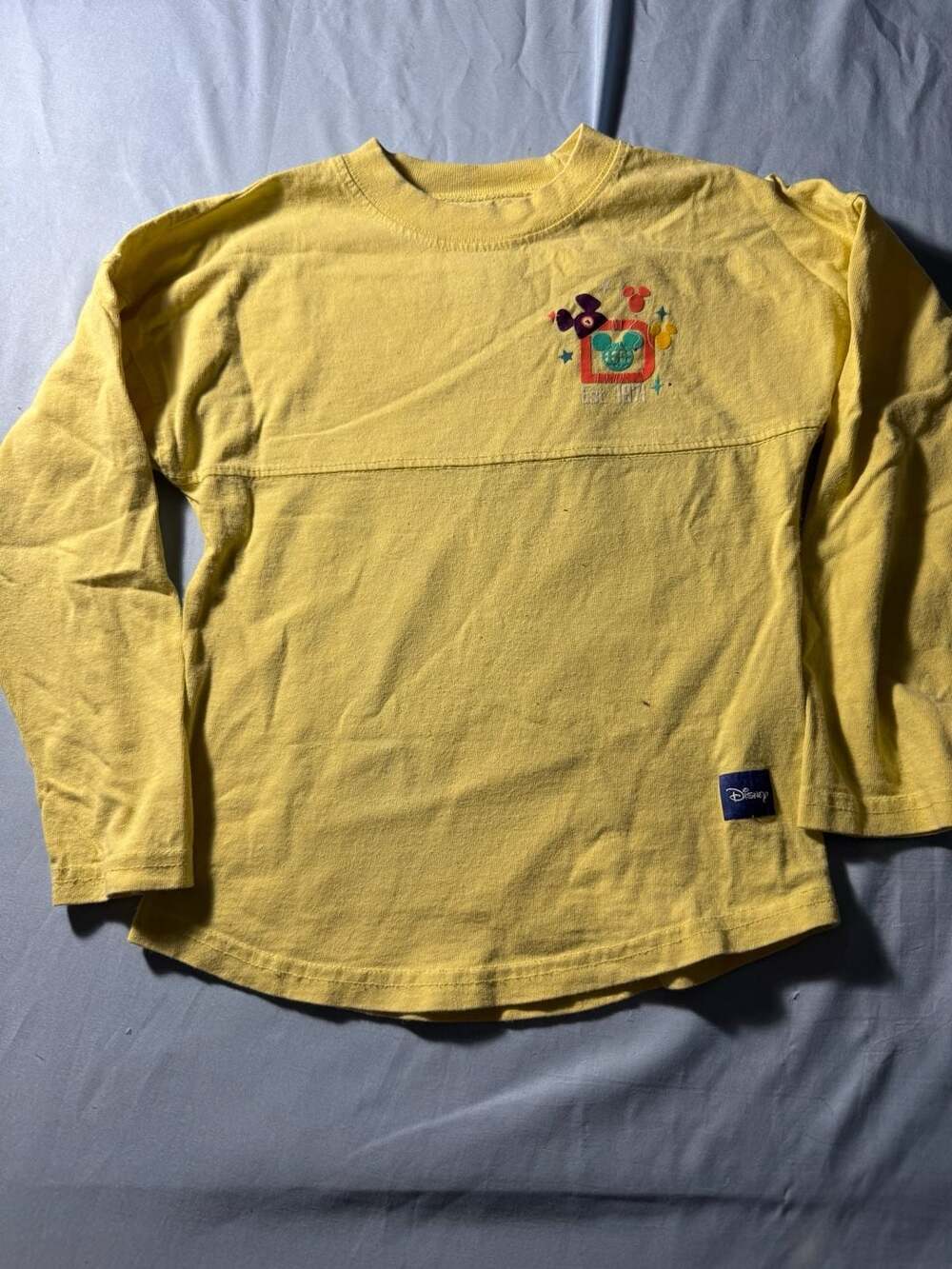 Disney Spirit Jersey Size 4 Yellow Play In Park